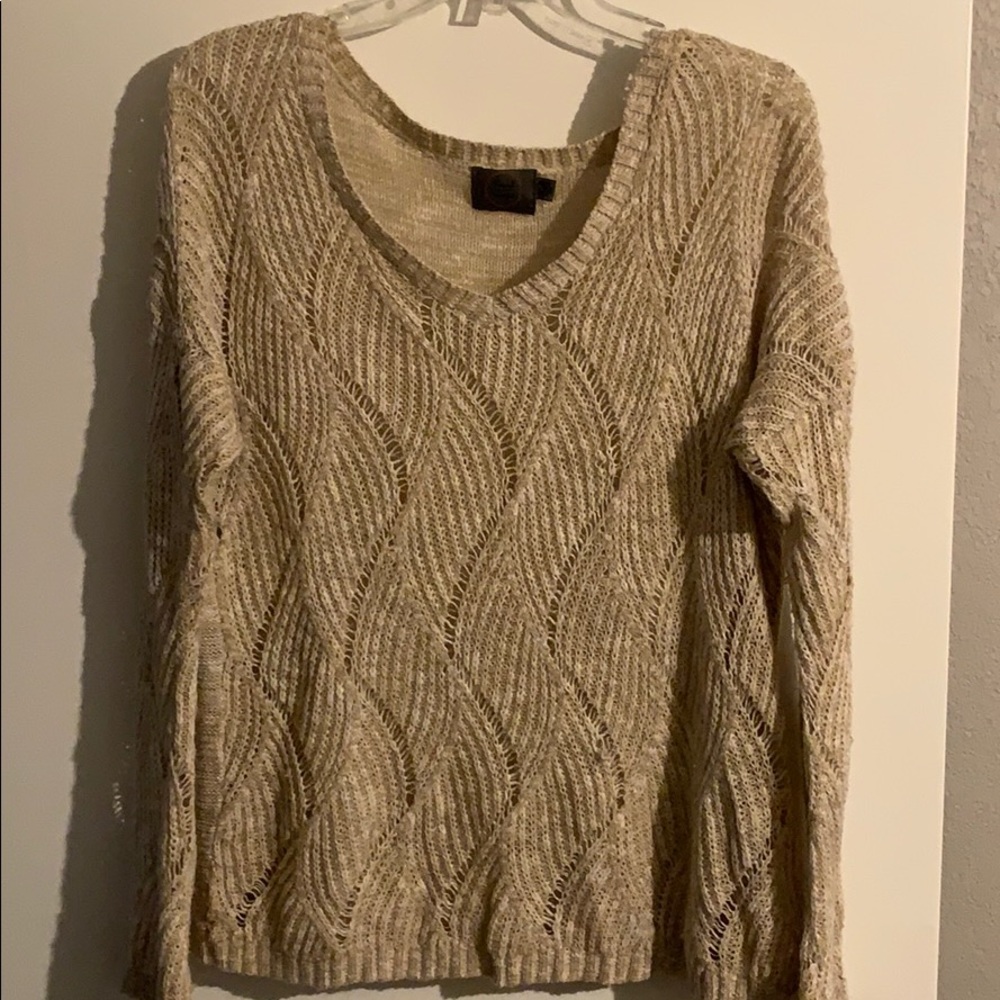 Women’s Beige Knit Sweater